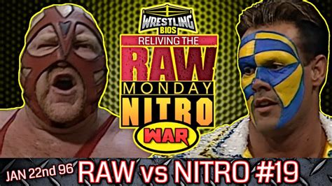 Raw Vs Nitro Reliving The War Episode 19 Jan 22nd 1996 YouTube