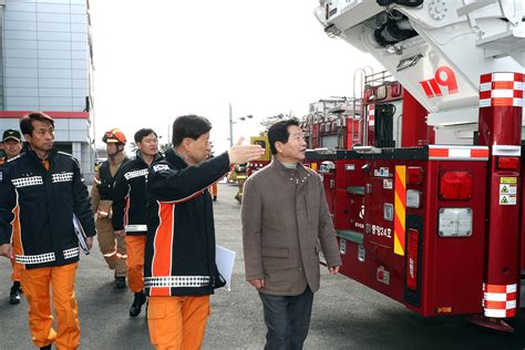 안상수 창원시장 마산소방서 안전센터 방문 오마이뉴스