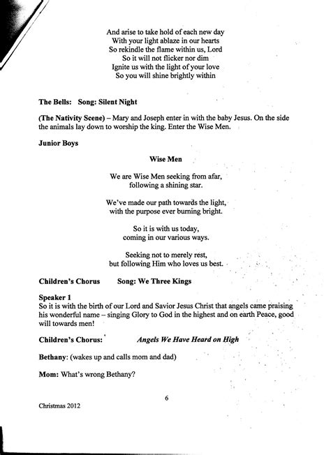 Mount Pilgrim Childrens Ministry Lost Christmas Program Script Click