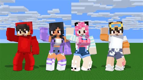 NEW SHUFFLE DANCE TUTU SUPER IDOL APHMAU KC VS NICO CASH MINECRAFT