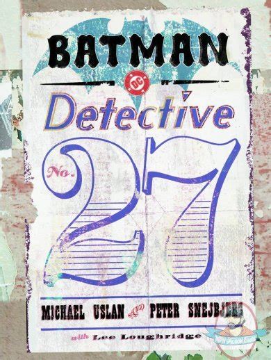 Batman Detective #27 Soft Cover by Dc Comics | Man of Action Figures