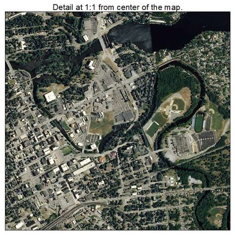 Aerial Photography Map of Elkhart, IN Indiana