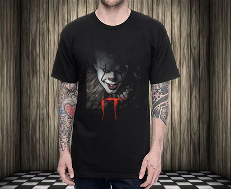 Pennywise El Payaso It Pel Cula Camiseta Nueva Camiseta Negra Top