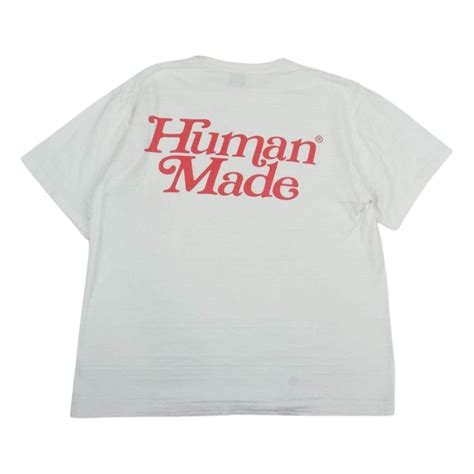 Human Made ヒューマンメイド × Girls Dont Cry ガールズドントクライ ロゴプリント 半袖 Tシャツ ホワイト系