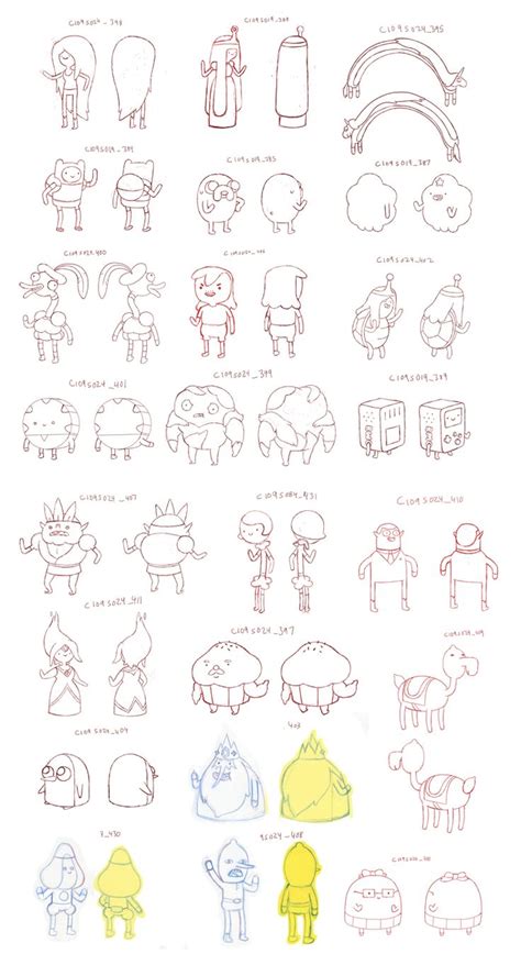 So I Had To Draw Many Different Sized Simpler Versions Of A Whole Lot