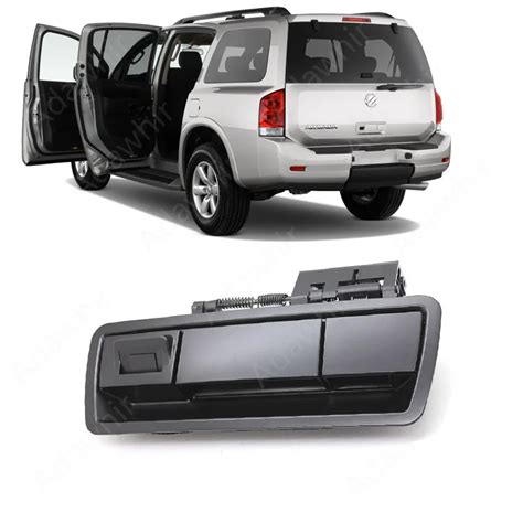 NEW Rear Liftgate Outside Door Handle For 2004 2015 NISSAN ARMADA Lift