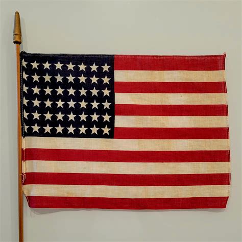 My grandmother's 48-star flag. : r/vintage