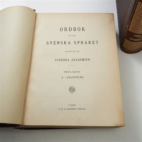 Bilder för 2338032 SVENSKA AKADEMIENS ORDBOK SAOB 1898 1973 26 vol