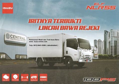 Harga Truk Isuzu Elf Nlr 55 Tlx Long Chassis 100 Ps Engkel Pt Astra International Isuzu