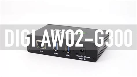 DIGI AW02 G300 Anywhere USB 2 PLUS - YouTube