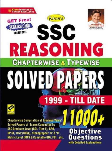 Kiran Ssc Reasoning Chapterwise And Typewise Solved Papers 11000