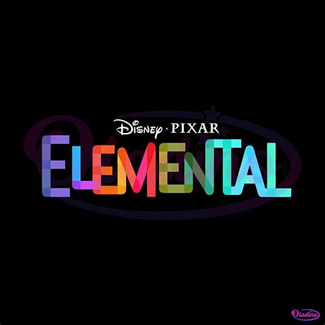 Elemental 2023 Movie Elemental Disney Pixar PNG Silhouette File