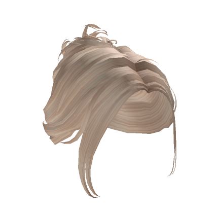 Blonde Cutesy Messy High Bun S Code Price Rblxtrade