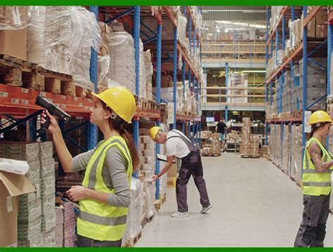 Apply barcoding in warehouse management