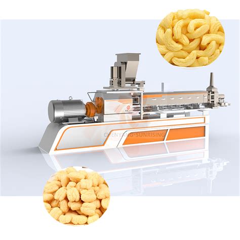 Easy Operate Corn Puffs Snack Food Extruder Puffed Rice Inflated Snacks