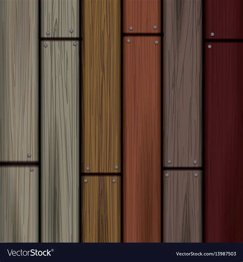 Wooden planks wallpaper Royalty Free Vector Image