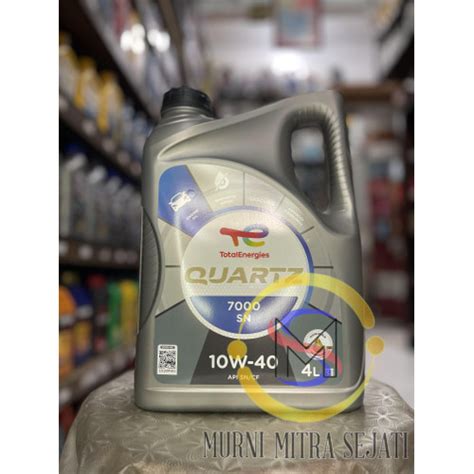 Jual Total Quartz Sn Oil Oli Sae W W W Galon L