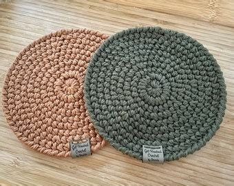 Crochet Hot Pad Etsy