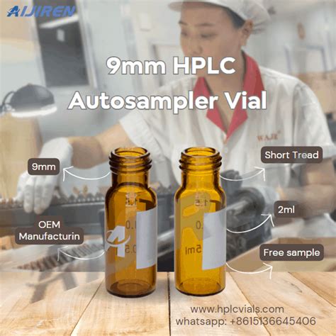 High Quality Ml Hplc And Gc Autosampler Vials Lab Vials Manufacturer