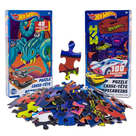 Wholesale Hot Wheels Puzzle Pieces And Pieces Assorted Multicolor Pcs Sku
