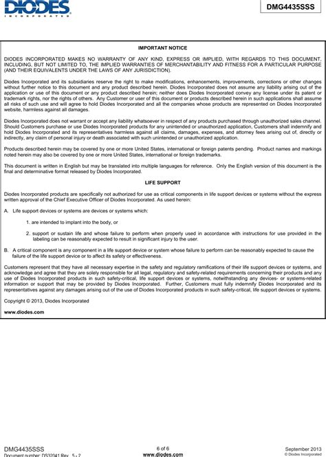 Dmg Sss Datasheet S Manuals R Diodes