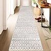 Amazon Beeiva Vintage Moroccan Runner Rug X Non Slip Backing