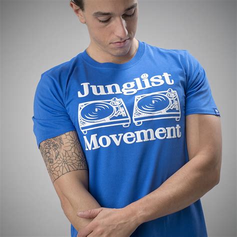 Junglist Movement T-Shirt Black | Junglist T-Shirts | Junglist Network