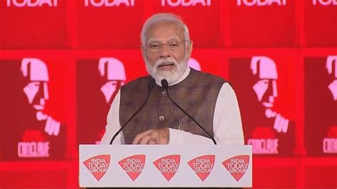 India Today Conclave 2024 Pm Narendra Modi Praises Enforcement