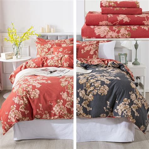 Amazon FADFAY 7Pcs 100 Brushed Cotton College Bedding Set Twin XL