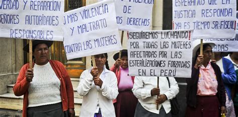 Forcibly Sterilized During Fujimori Dictatorship Thousands Of Peruvian