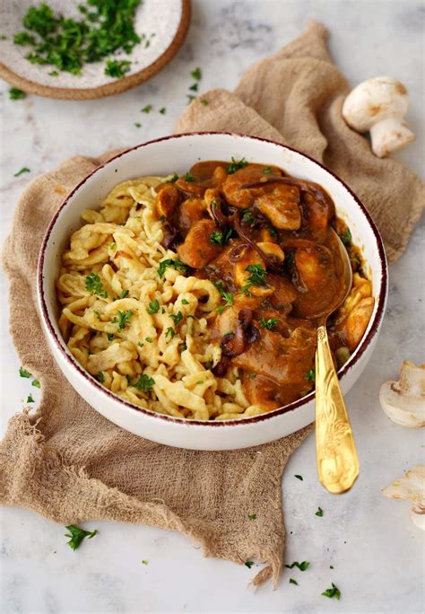 Vegane Spätzle selber machen glutenfrei Elavegan