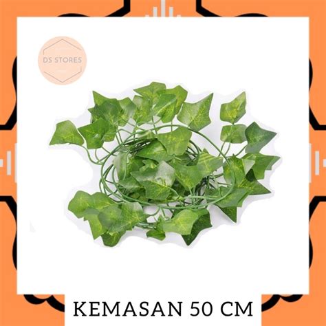 Jual Daun Rambat Ivy Cm Daun Rambat Plastik Hias Serbaguna