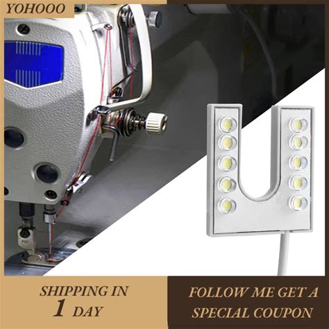 Yohooo Sewing Machine Led Lighting U Type Working Gooseneck Lamp