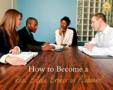 how to become a real estate broker in alabama