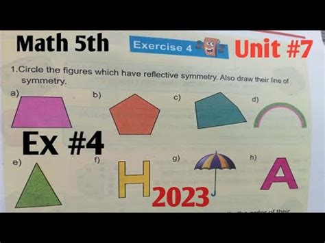 Unit 7 Class 5th Math New Course 2023 Kpk And Punjab Textbook Based On