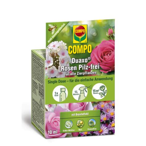 COMPO Duaxo Rosen Pilz frei für alle Zierpflanzen