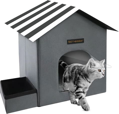 Amazon Rest Eazzzy Outdoor Cat House Feral Cat House Insulated