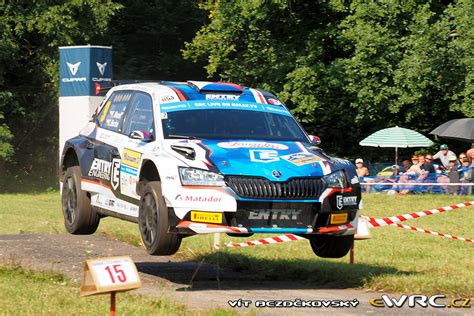 Mare Filip Bucha Radovan Koda Fabia Rally Evo Barum Czech