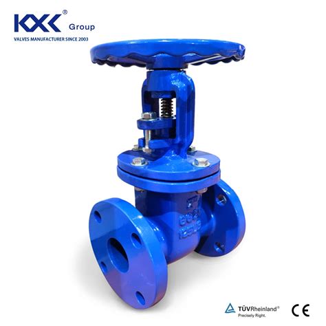 Gate Valve Ductile Iron Carbon Steel Dn80 Dn150 Water Flange Gate Valve Pn16 Cast Iron Valve