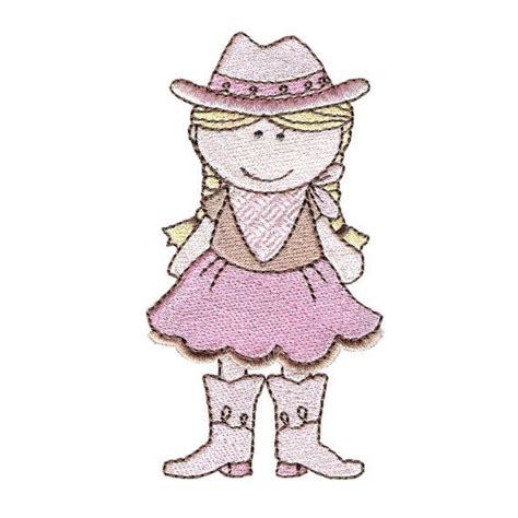 Cowgirl Machine Embroidery Design Cowgirl Embroidery Design Etsy Australia Machine