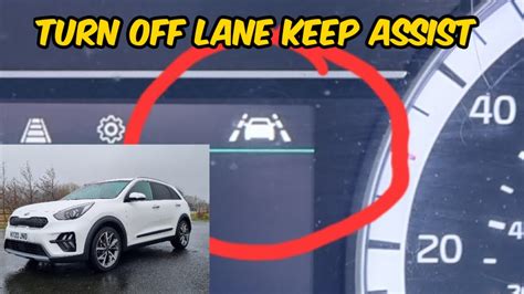 How To Disable Lane Keep Assist In A Kia Niro YouTube