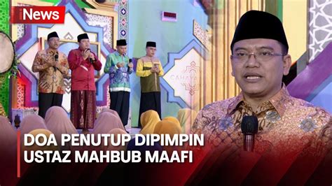 Doa Penutup Dipimpin Ustaz Mahbub Maafi Part Youtube