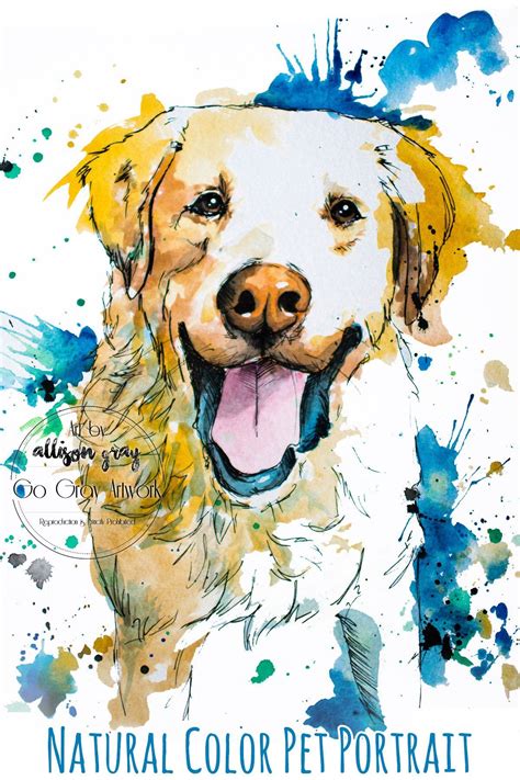 You Ll Fall In Love With These Budget Friendly Custom Pet Portraits