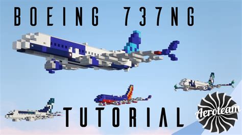 Minecraft Boeing 737 Next Gen Tutorial [1 1 Scale] Youtube