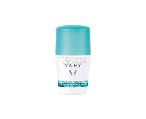 Vichy Deo Anti Transpirant H Anti Traces Anti Traces Jaune Et