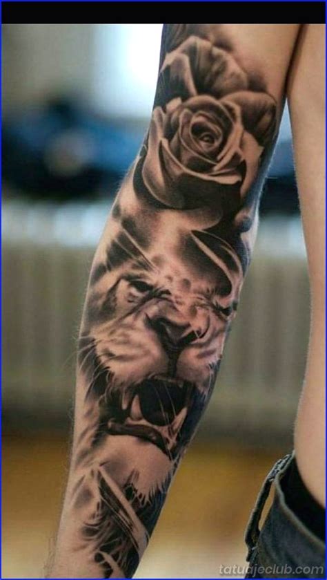 Tatuajes De Rosa En El Brazo Para Hombres Tatuajeclub