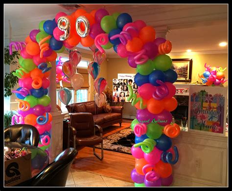 Neon Balloon Arch By Elegant Balloons Balloon Arch