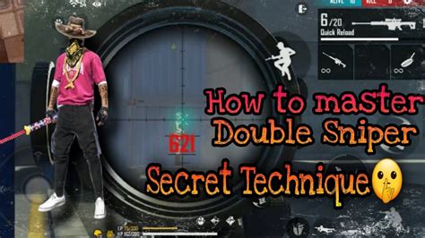 How To Use Double Sniper Like Ankush Ff And Pahadi Gaming Secret