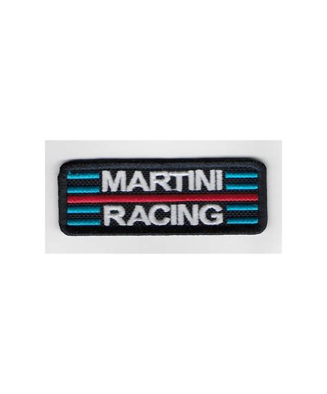 2273 Embroidered Badge Patch Sew On 82mmX29mm MARTINI RACING