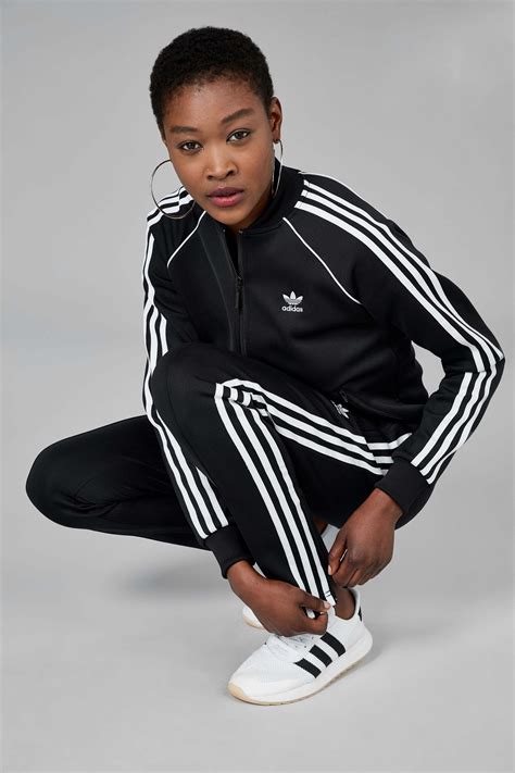 Womens Adidas Originals Superstar Track Pant Black Adidas Tracksuit Women Adidas Originals